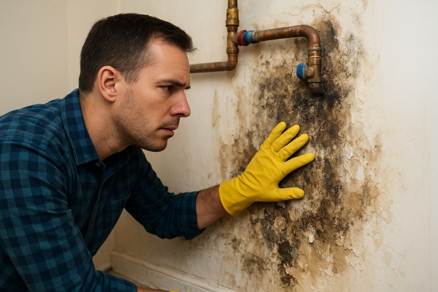 Repiping and Water Damage: What Happens If Mold Is Found